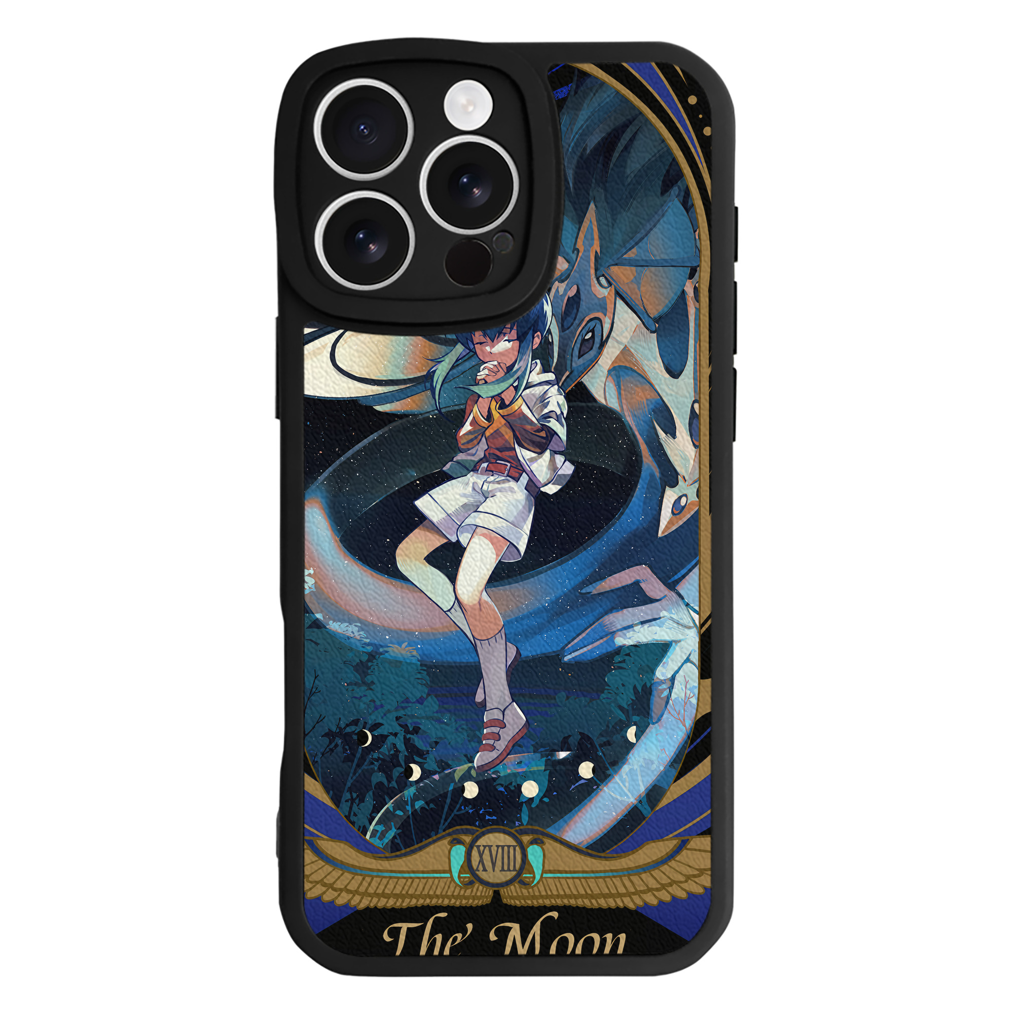 （画像用） 遊☆戯☆王 Yu-Gi-Oh! 【iPhone 16シリーズ対応】シリコンスマホケース（レザー調） 材質：シリコン